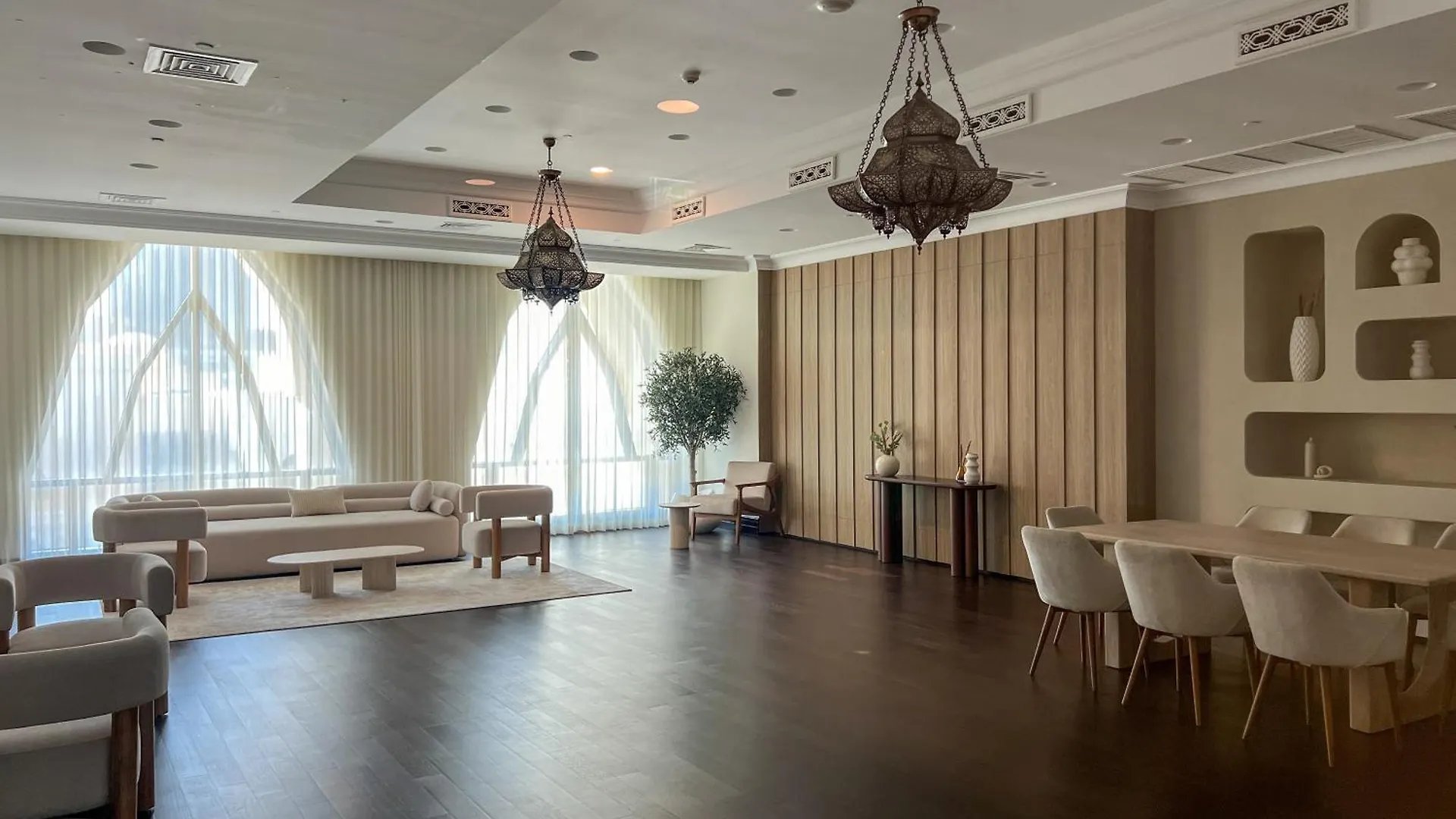 アパート Durrani Homes - Luxe Living At Souk Al Bahar With Burj Khalifa And Partial Fountain View ドバイ