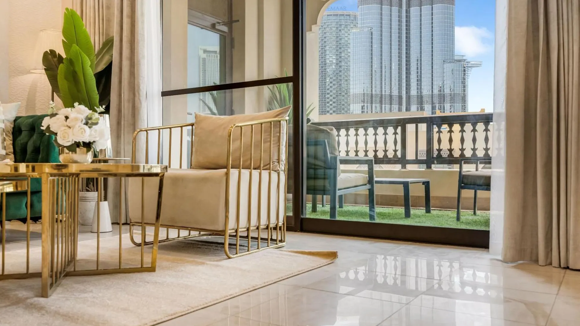 Durrani Homes - Luxe Living At Souk Al Bahar With Burj Khalifa And Partial Fountain View ドバイ 0*,  アラブ首長国連邦