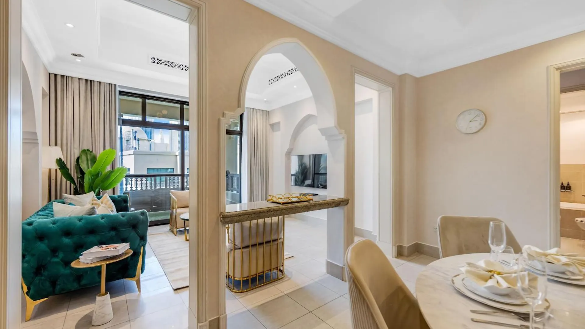 Durrani Homes - Luxe Living At Souk Al Bahar With Burj Khalifa And Partial Fountain View ドバイ
