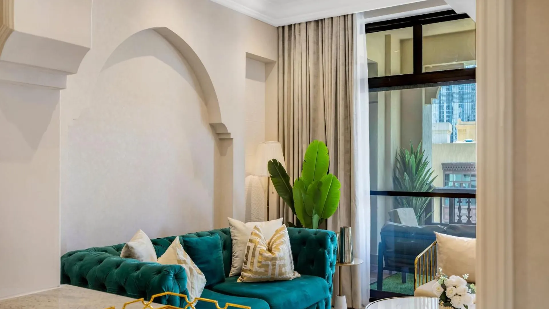 Durrani Homes - Luxe Living At Souk Al Bahar With Burj Khalifa And Partial Fountain View ドバイ アラブ首長国連邦